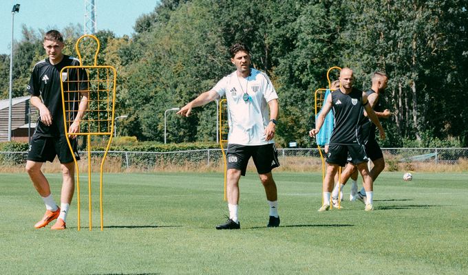 Trainingslager in Delden gestartet