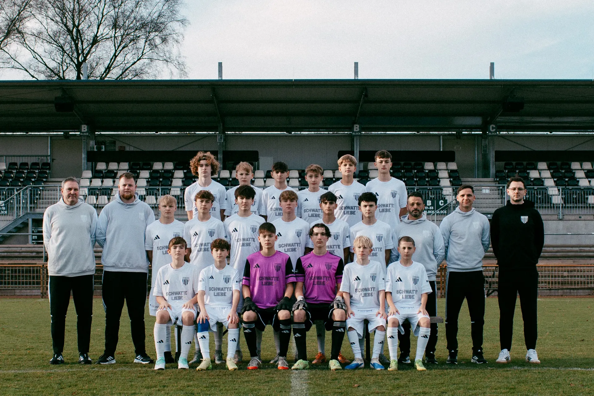 Mannschaftsfoto U15-Junioren