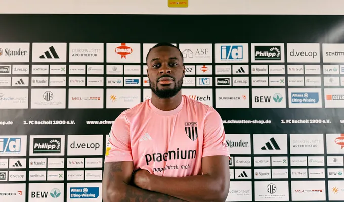 1. FC Bocholt verpflichtet Stürmer Jesaja Herrmann