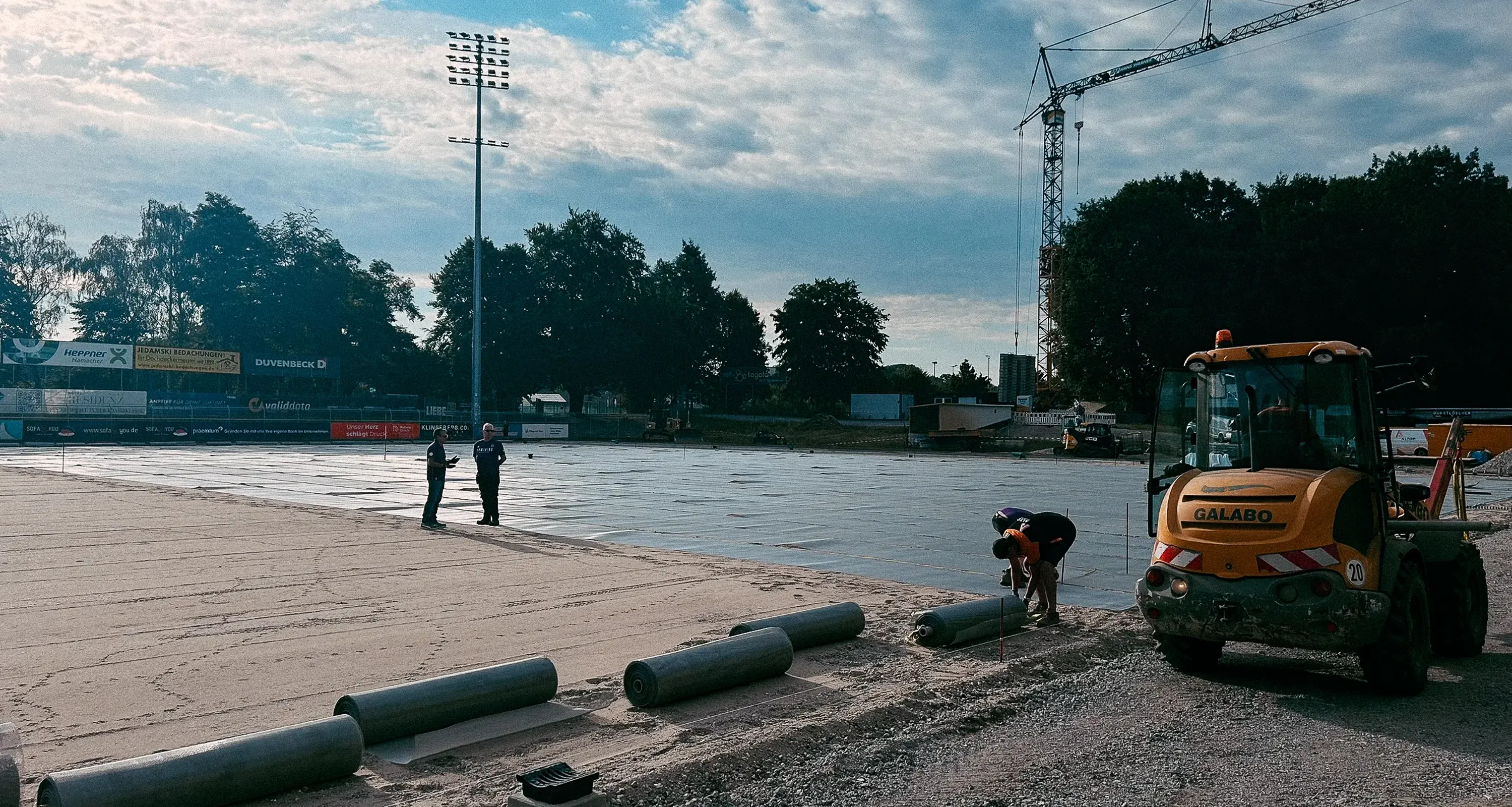 Baustellen-Update: Arbeiten im Premium Park planmäßig
