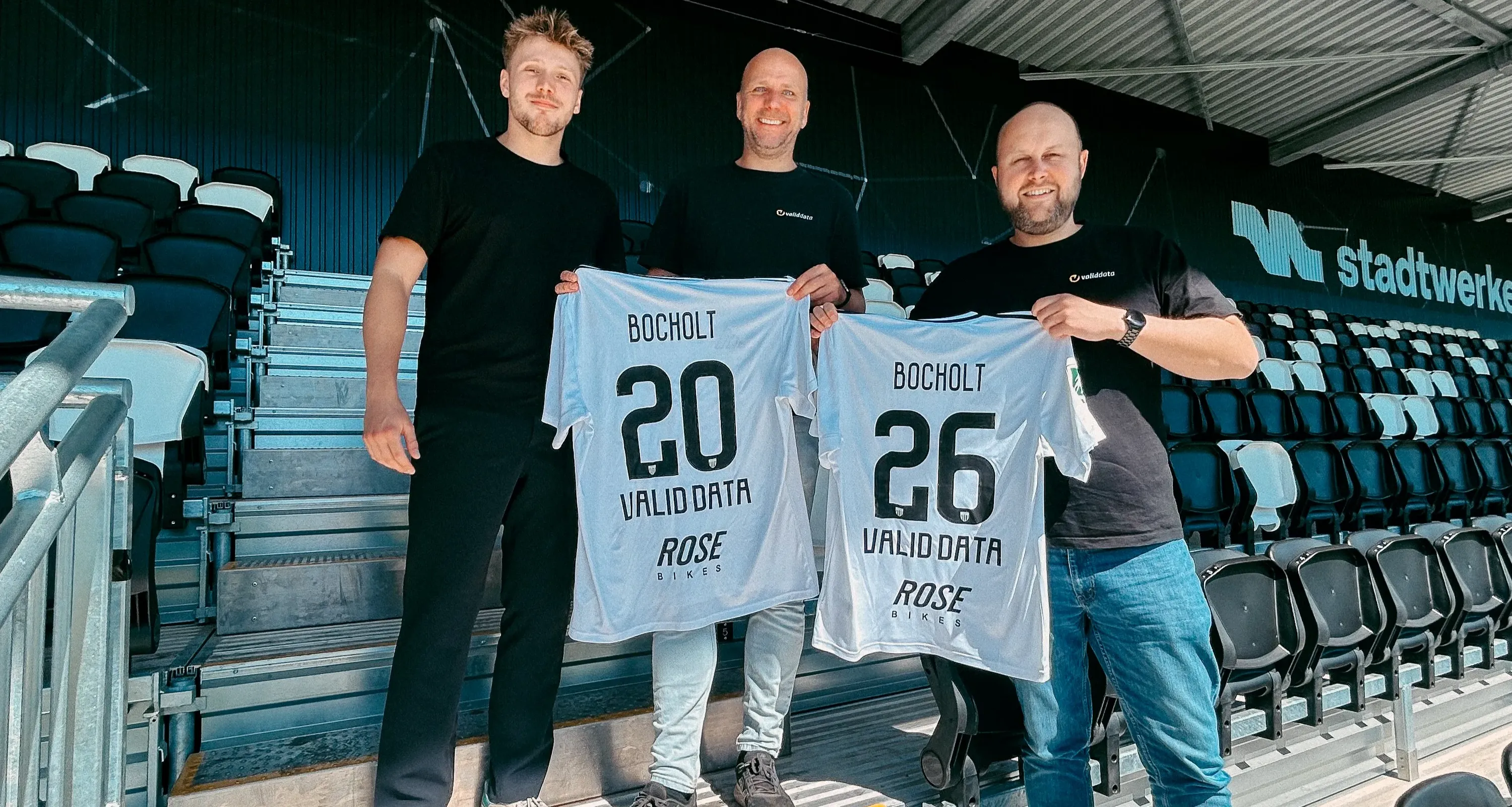 validdata bleibt Top-Partner des 1. FC Bocholt