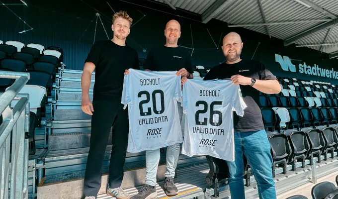 validdata bleibt Top-Partner des 1. FC Bocholt