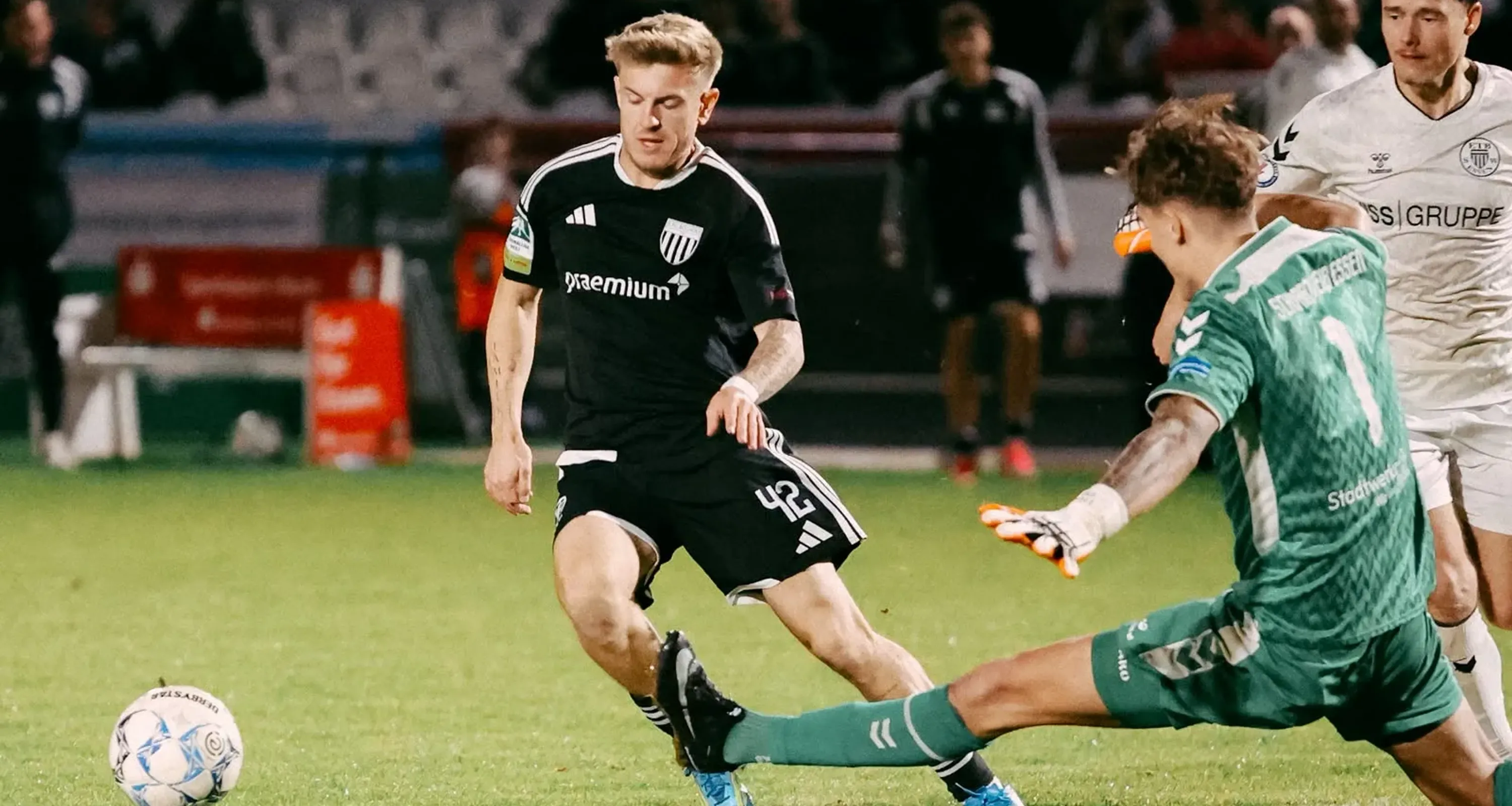 2:1 in Essen - FCB steht im Niederrheinpokal- Viertelfinale