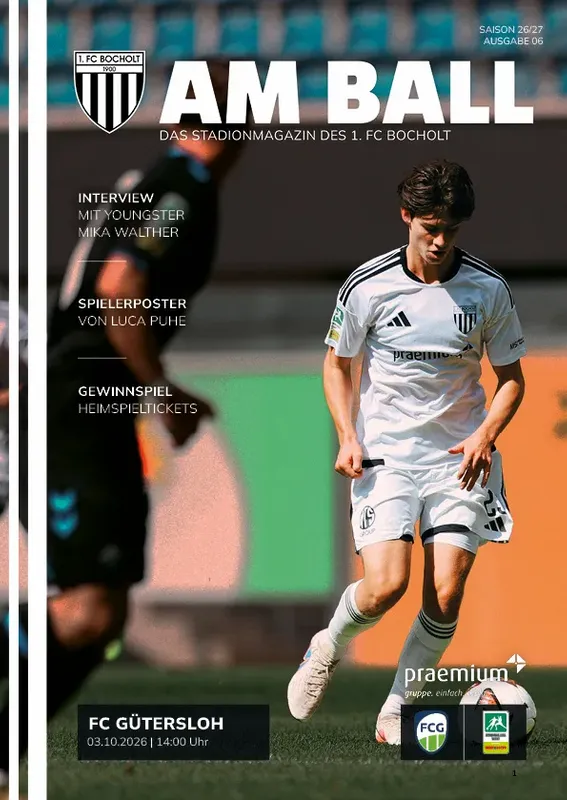Saison 26/27: FC Gütersloh (Ausgabe 6)