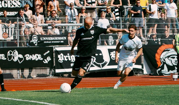 Niederrheinpokal-Viertelfinale in Hilden am 14. November 