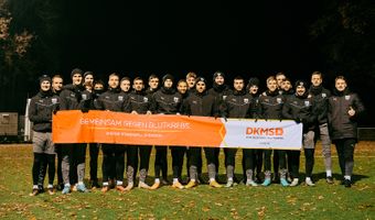 Team geht voran: DKMS-Aktion gegen FC Schalke 04 II