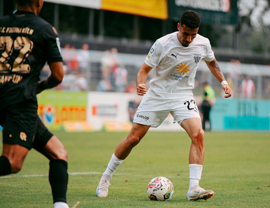 Im Südstadion gegen Fortuna Köln