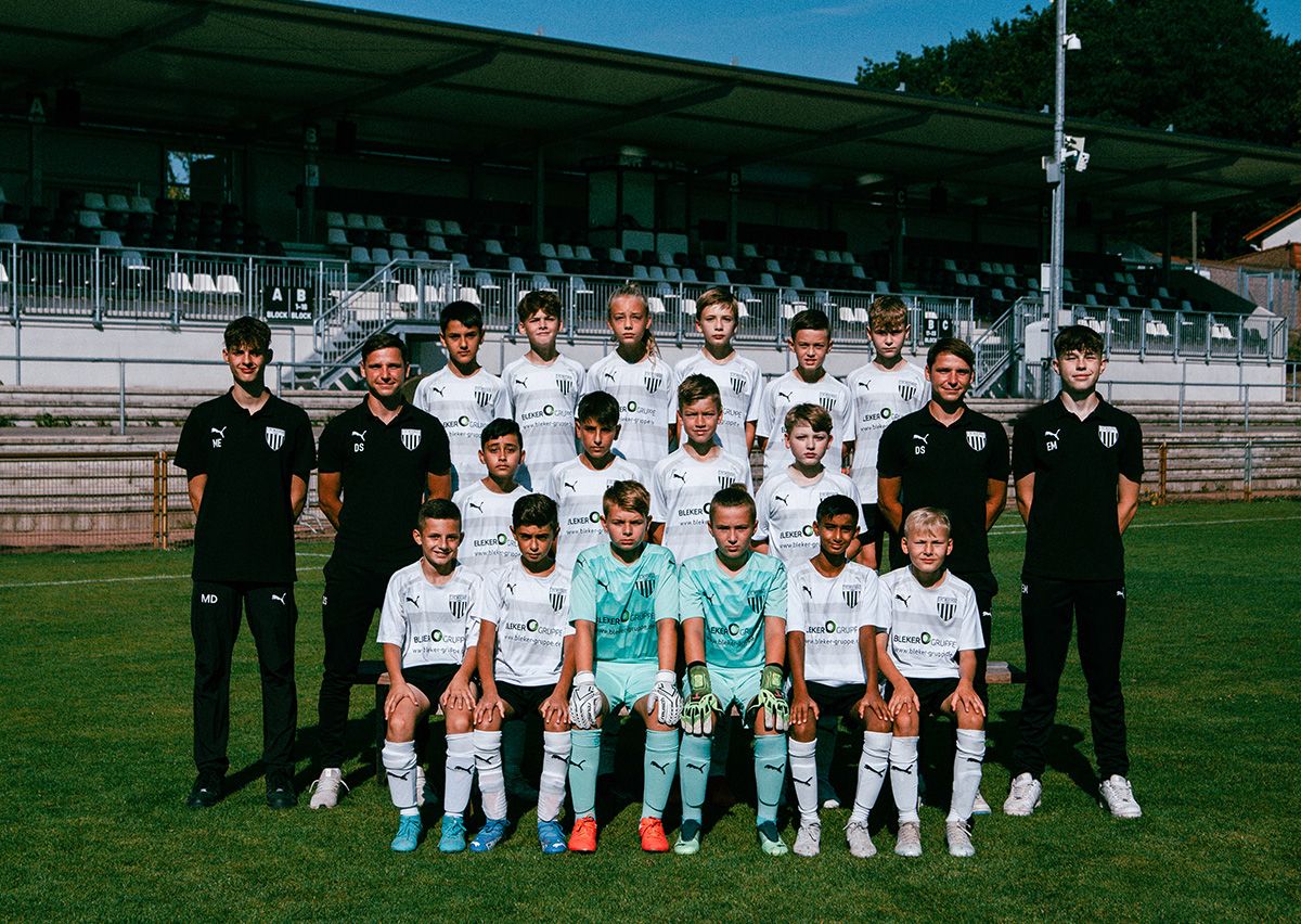 Mannschaftsfoto U12 Junioren