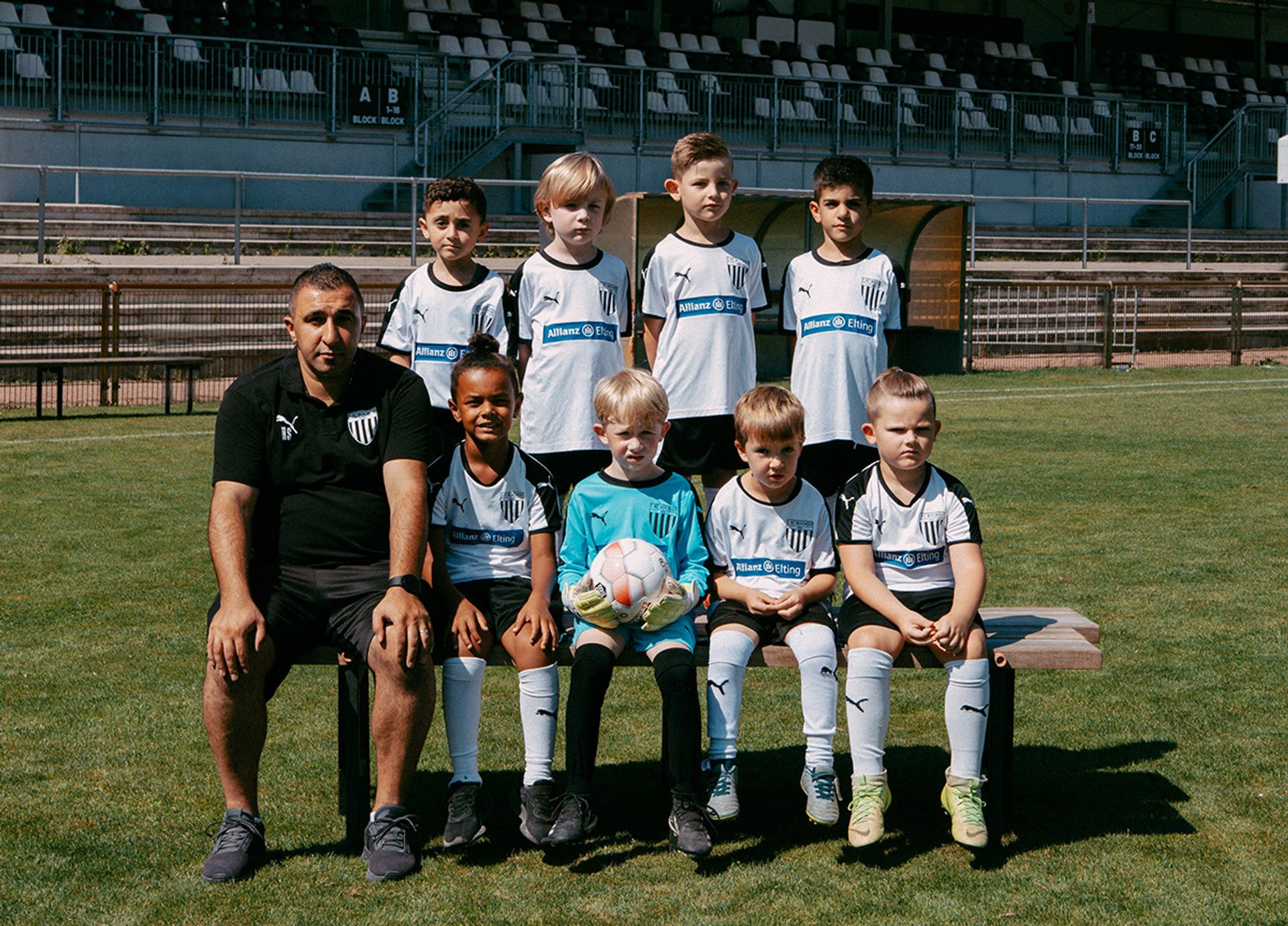 Mannschaftsfoto U7-Junioren