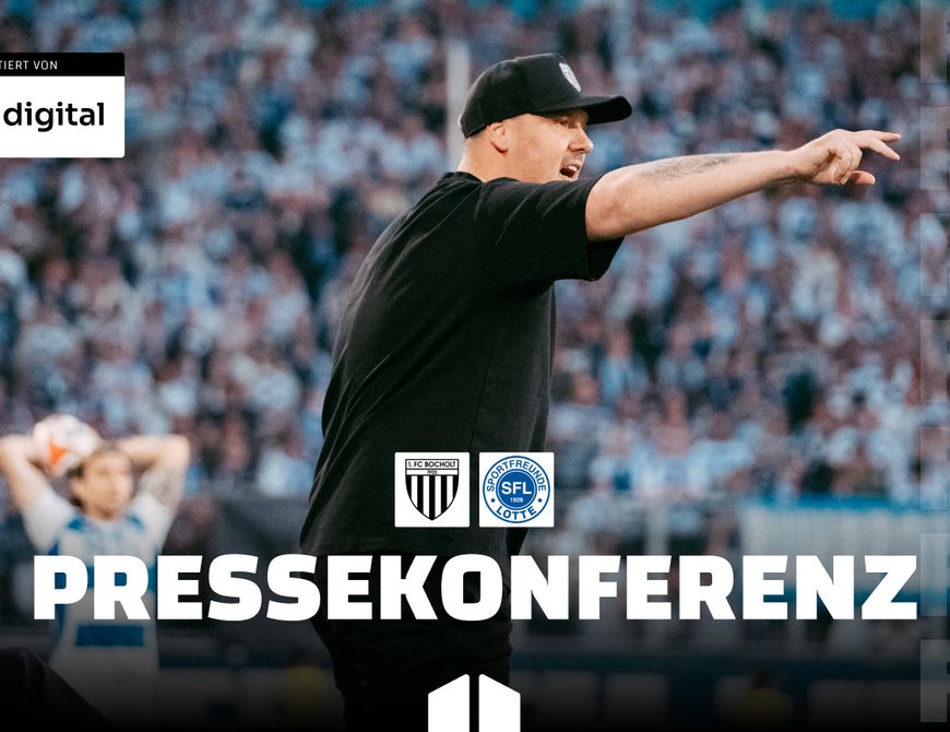 Pre-Match Pressekonferenz: VFL Sportfreunde Lotte (H)