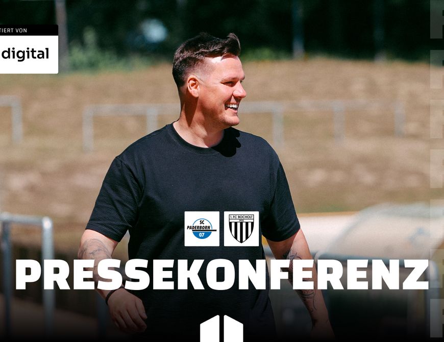 Pre-Match Pressekonferenz: SC Paderborn II (A)