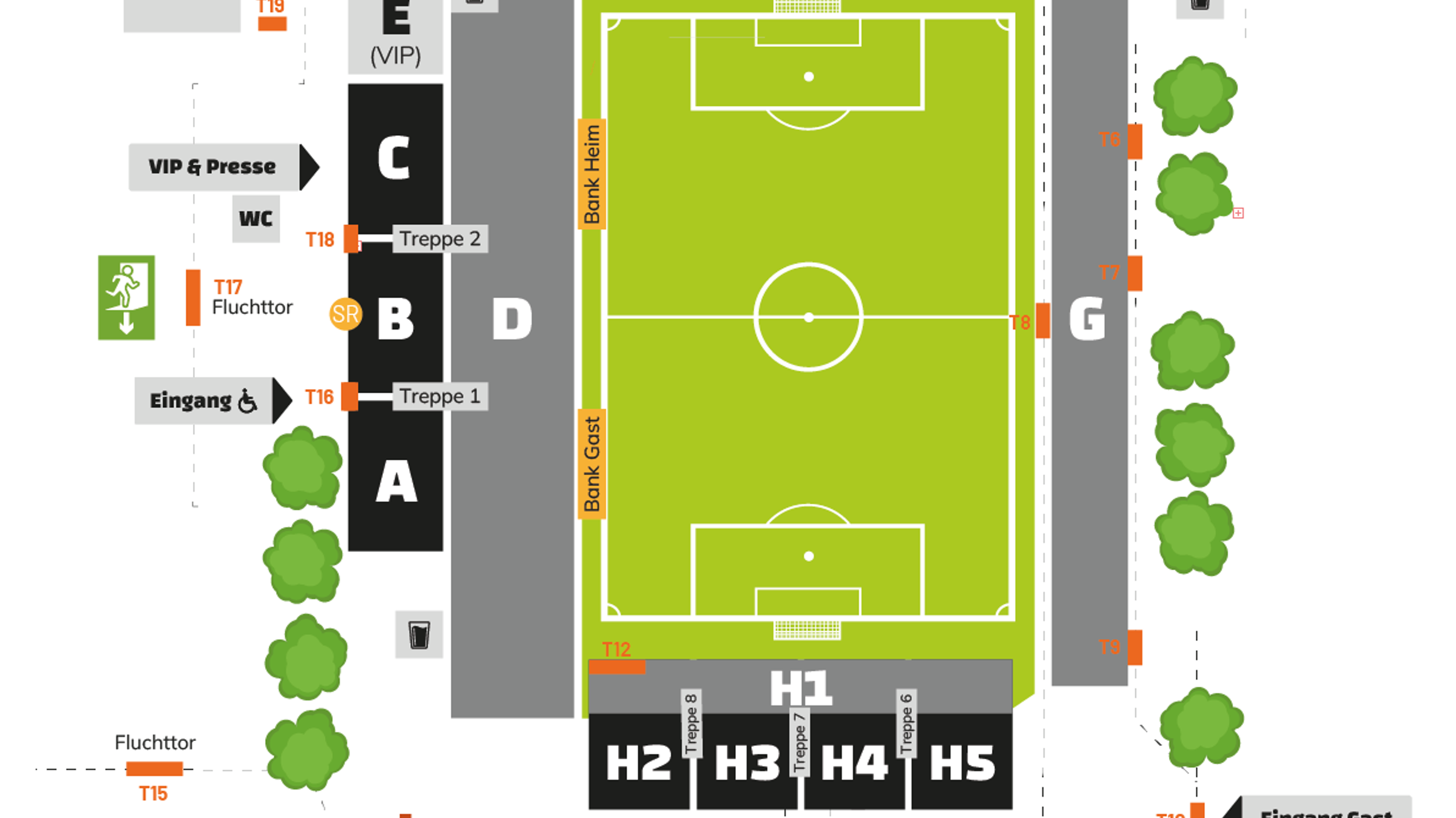 Der Blockplan des praemium Park am Hünting.